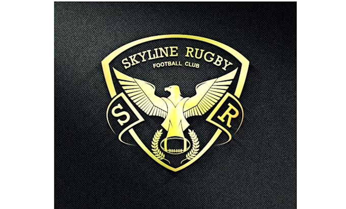 design high quality skyline rugby team logo