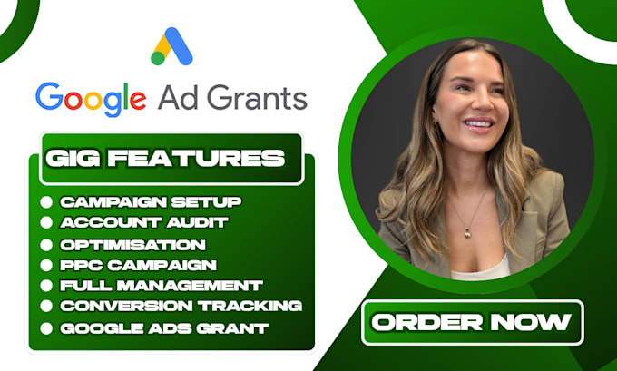 manage google ads grant adwords ppc campaign setup optimization for non profit