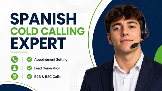 do spanish cold calling, appointment setting, lead generation for your business