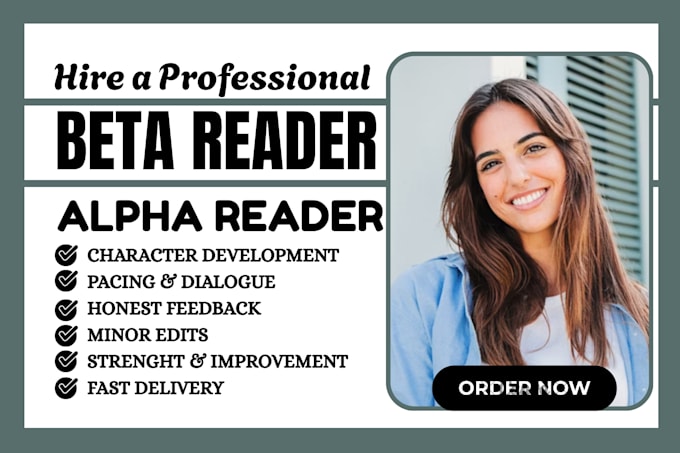 beta read your fiction book