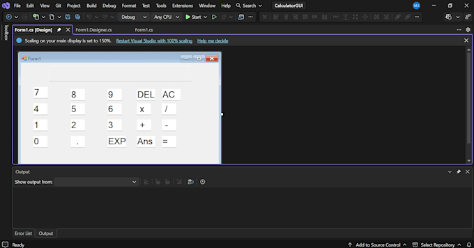 create csharp windows forms desktop applications