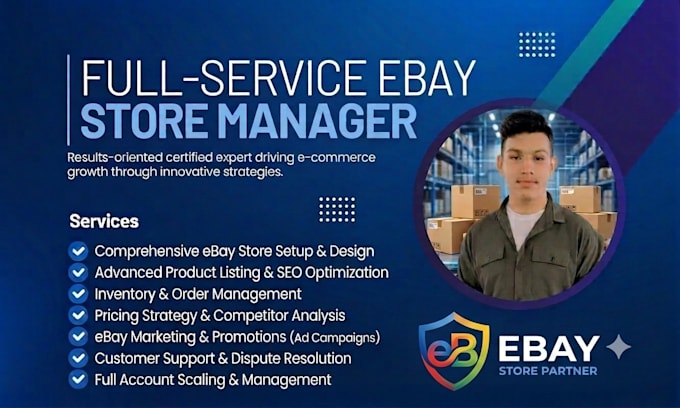 be your expert ebay store manager and virtual assistant