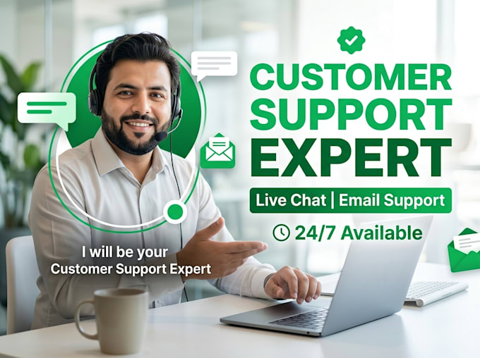 provide virtual services for emails, copywriting, live chat