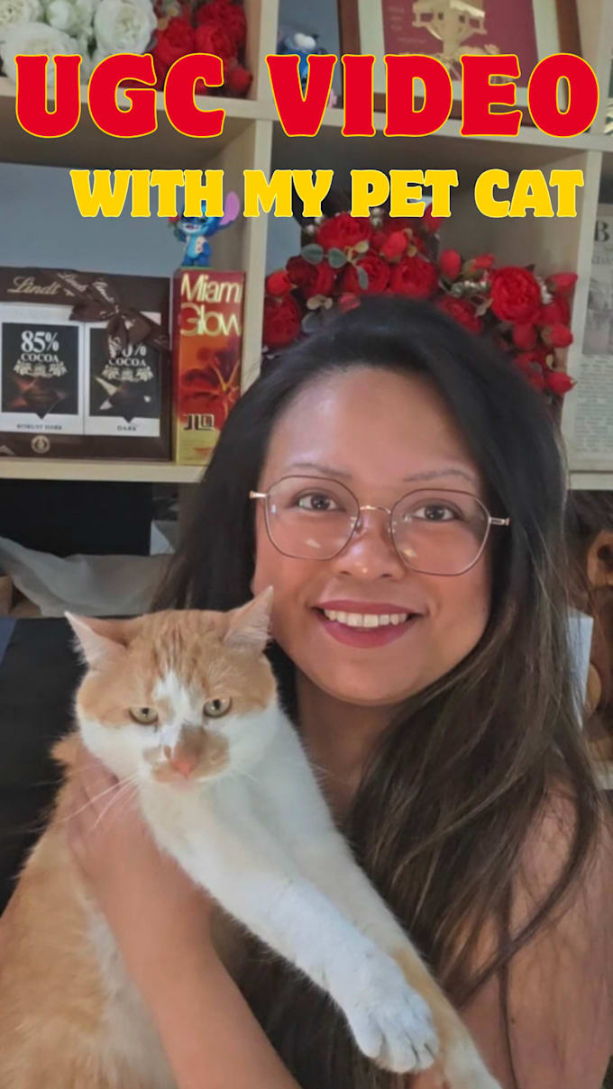 create pet ugc videos with my cat