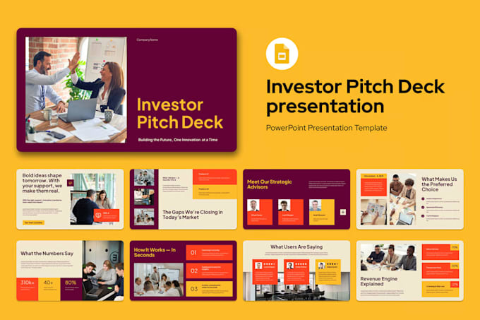 create google slides design do pitch deck design powerpoint presentation