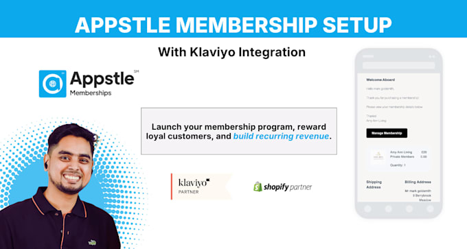 appstle membership shopify klaviyo