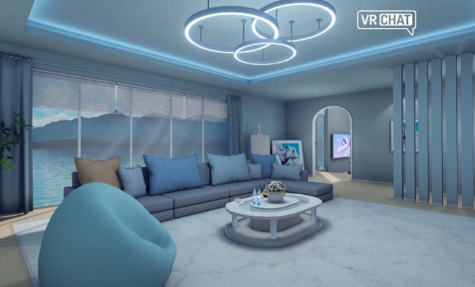 create custom vrchat world vrc map metaverse environment in unity 3d environment