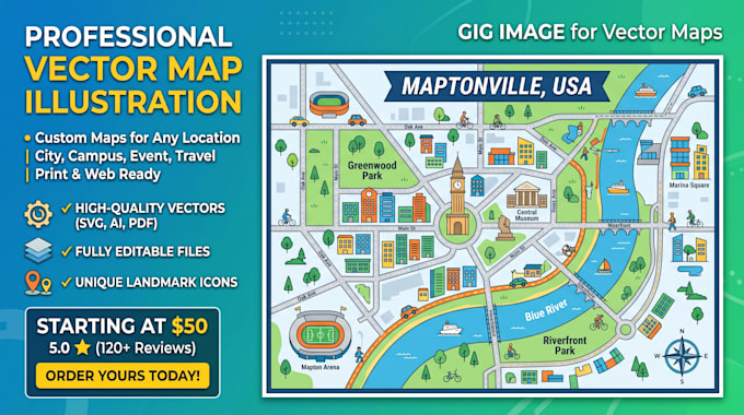 create editable vector maps in adobe illustrator