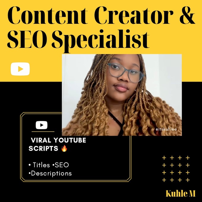 write engaging youtube scripts, titles, and descriptions