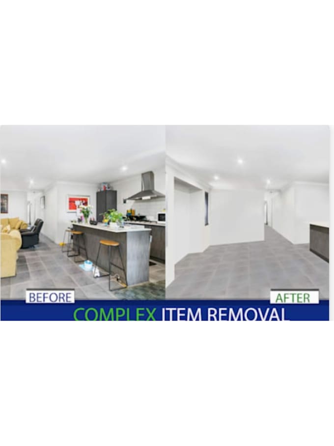 do professional photo cleanup and item removal