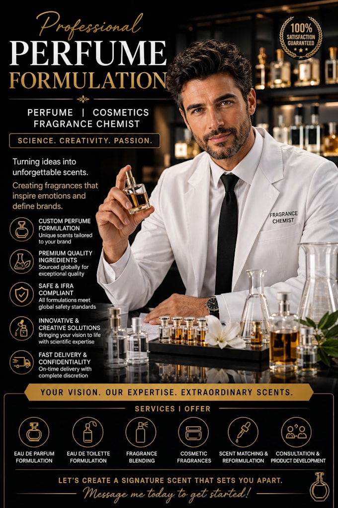 perfume formulation perfume cosmetics fragrance chemist