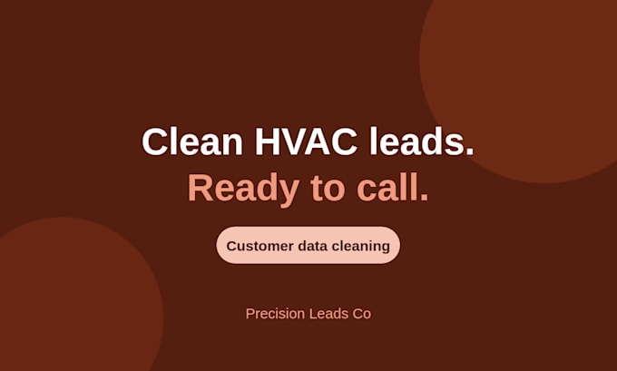 data clean files such as, duplicated leads for companies