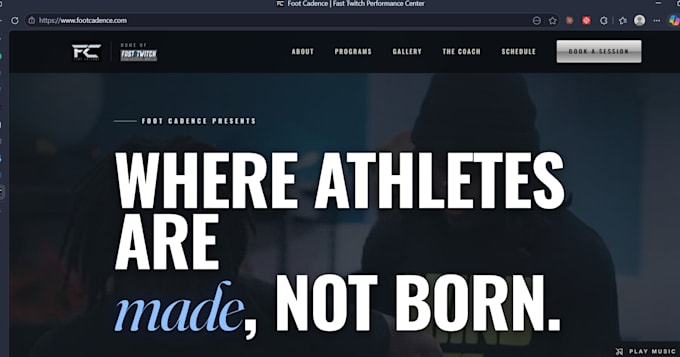 design a professional small business website