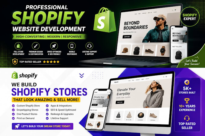 develop your shopify web store