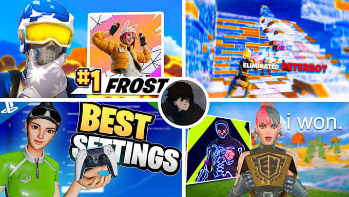 create a high quality ctr thumbnail for fortnite