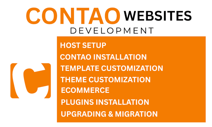 install and develop contao website, fix contao seo template and host migration