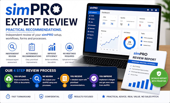 review and optimize your simpro setup for maximum efficiency