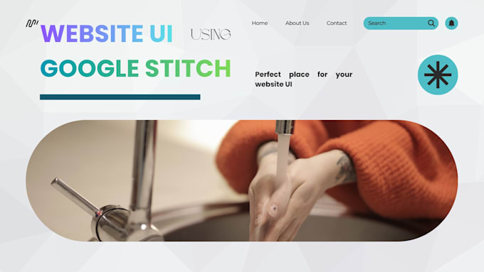 do website frontend design using figma