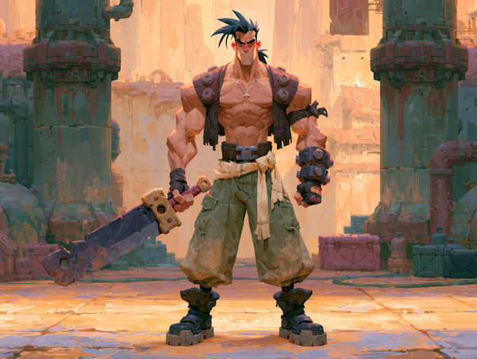 do a beautiful character artwork for you