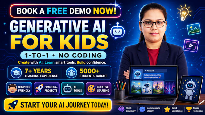 teach kids generative ai, chatgpt, and ai tools