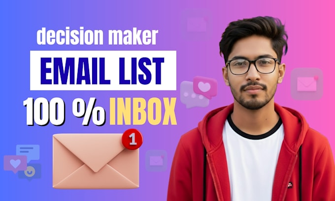 build a targeted decision maker email list for b2b lead generation