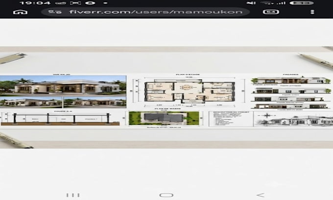 design plan house 2d