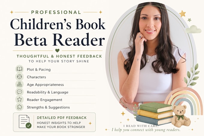 beta read books for children