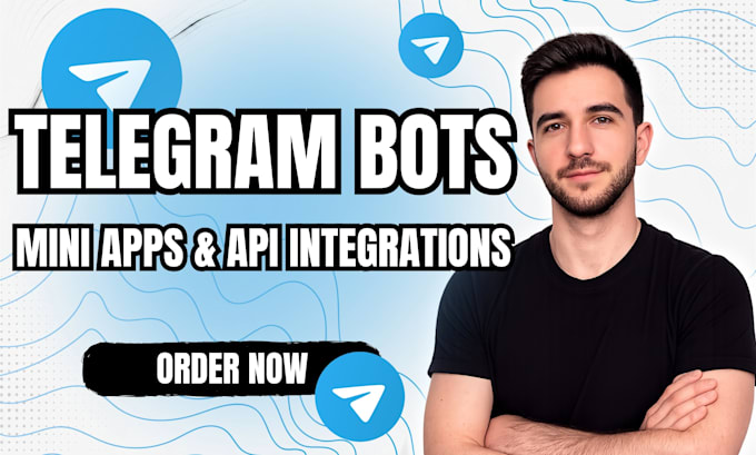 develop telegram bots, mini apps and API integrations