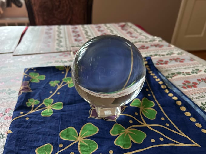 do a psychic reading in audio recording