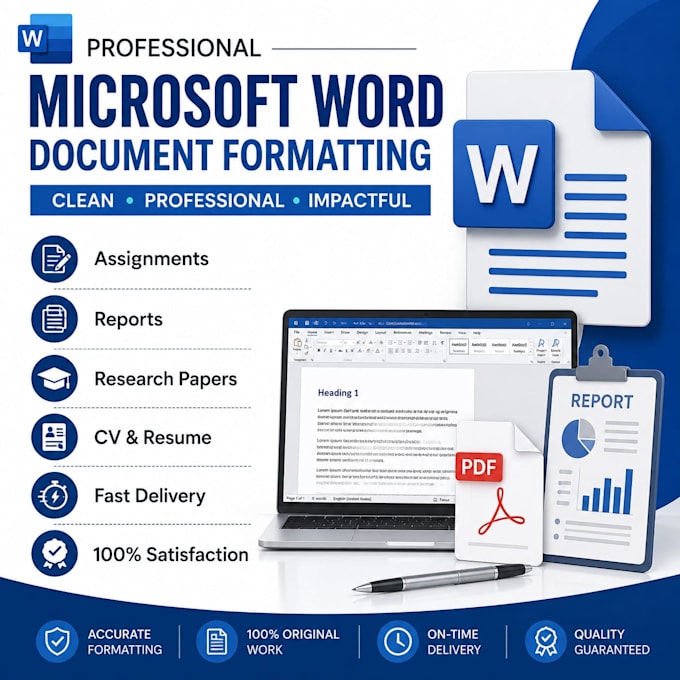 format microsoft word documents professionally