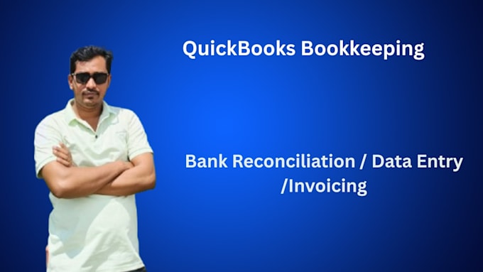 do quickbooks online bookkeeping, bank reconciliation and data entry