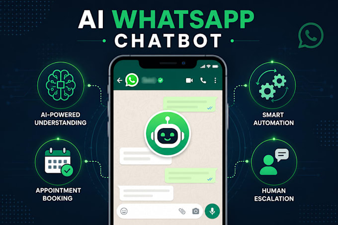 develop an ai powered whatsapp bot for customer support and sales