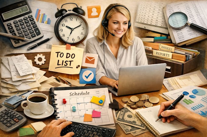 provide professional data entry, administrative support and bookkeeping