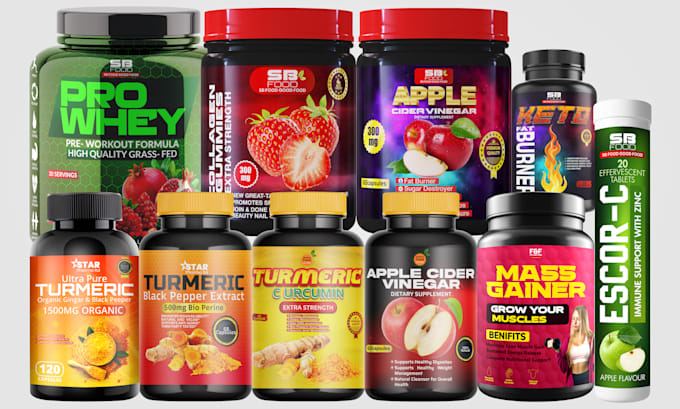 make supplements, product labels and peptide label design