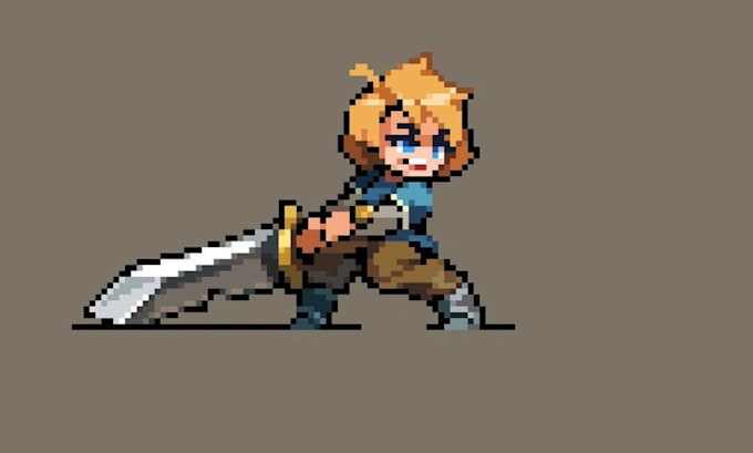 pixel art character pixel art animations 2d pixel sprite sheet and game assets