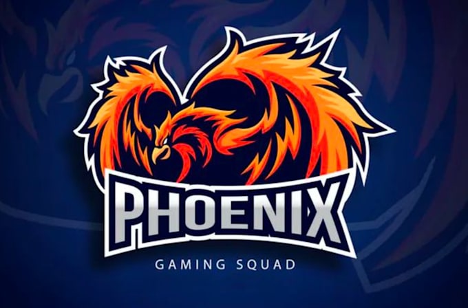 draw phoenix logo design for your business
