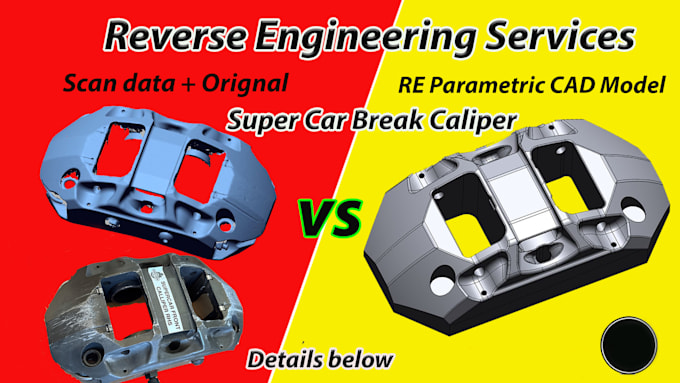 do reverse engineer automotive and aerospace parts into cad