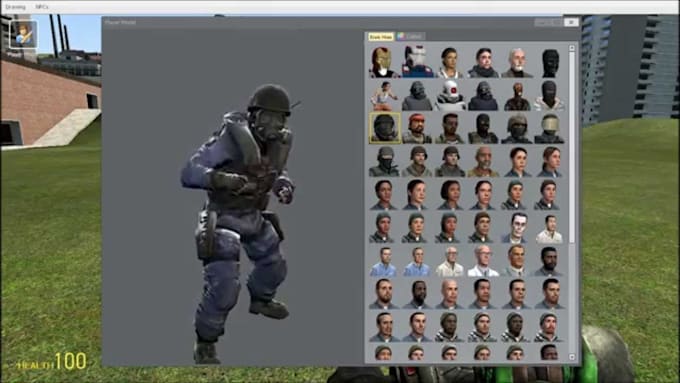 develop custom garrys mod addon port characters npcs and player models