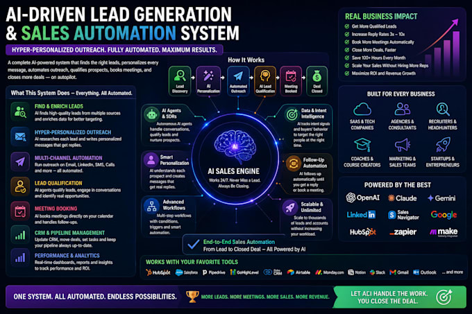 build ai driven lead hyper personalized outreach system automate entire sales
