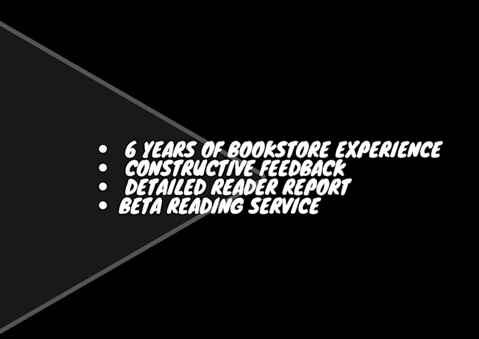 professionally beta read your manuscript