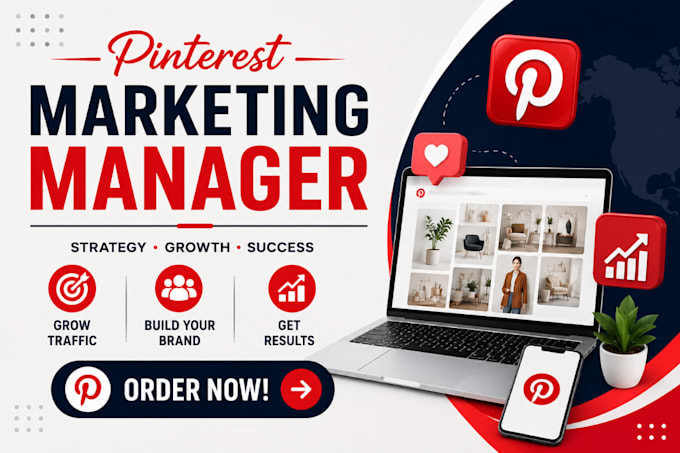 be your pinterest marketing manager, pintrest seo expert