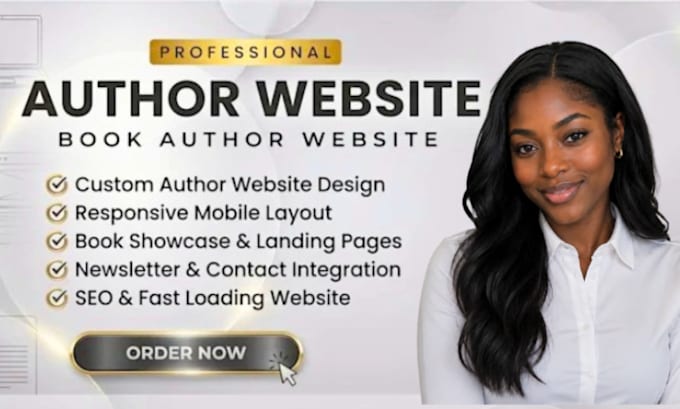 do author website design, ebook website ,book author website, book website