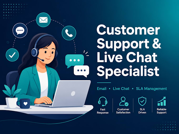 be your professional customer support and live chat agent