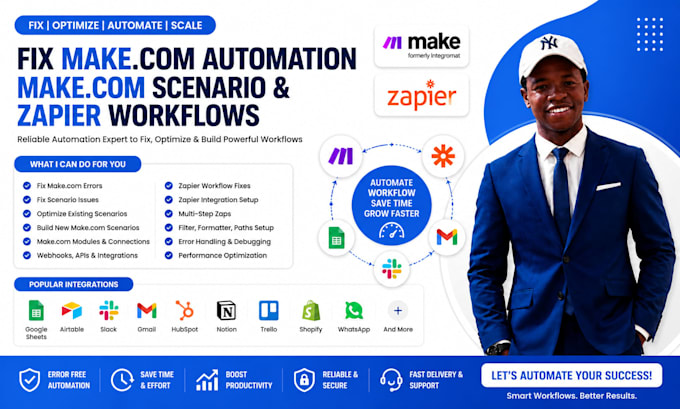 make com automation make com scenario and zapier workflows