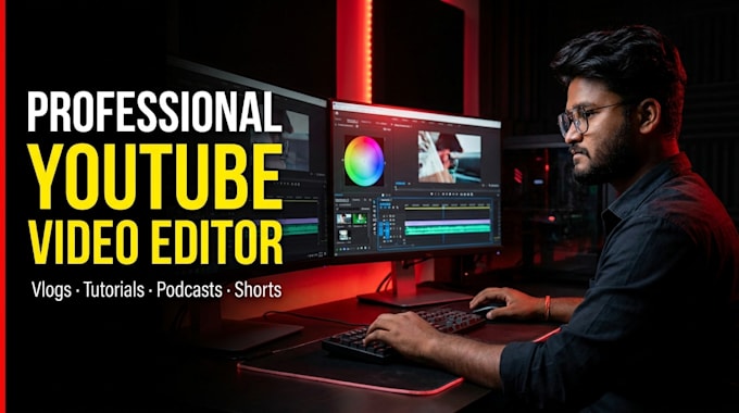 do professional youtube video editing for creators