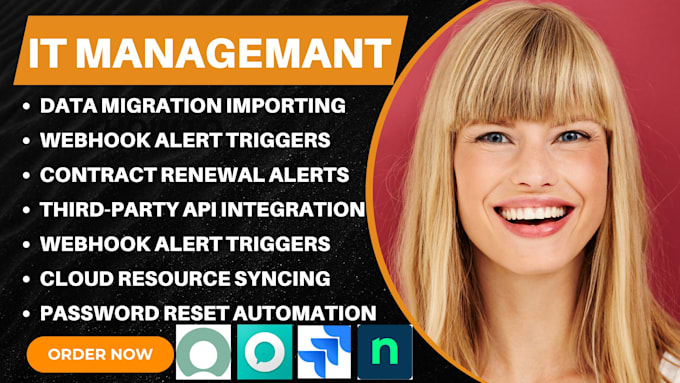 setup it management servicenow jira ninjaone haloitsm topdesk device42 sysaid