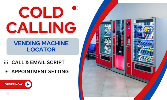 do cold calling for micro market and vending machine locator