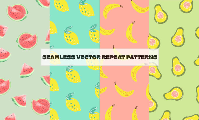 create seamless repeating patterns for fabric and wallpaper
