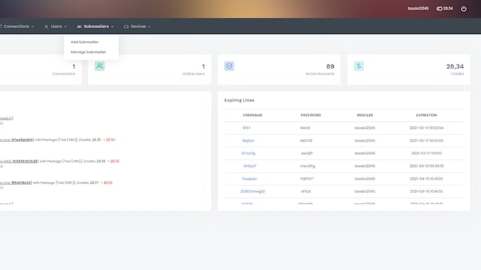 setup xui panel and xtream ui panel withh adding of streams