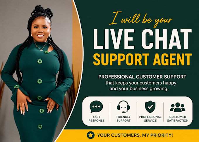 provide professional live chat customer support